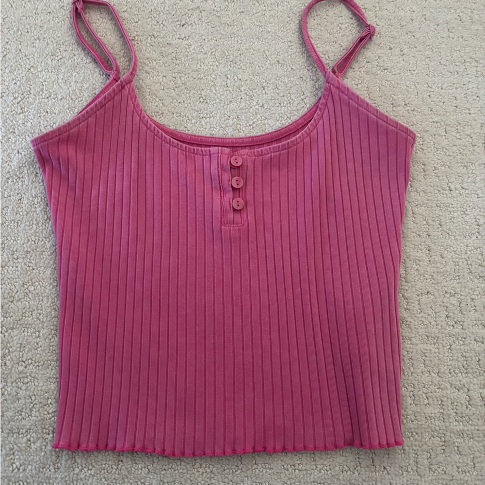 american eagle cropped tank top